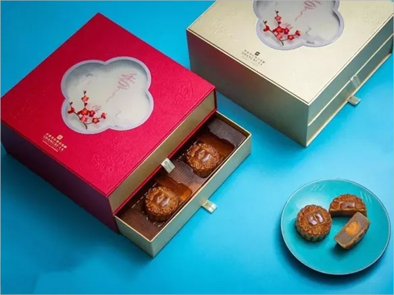 香格里拉酒店月餅禮盒包裝設(shè)計(jì)，顏值擔(dān)當(dāng)送禮佳品