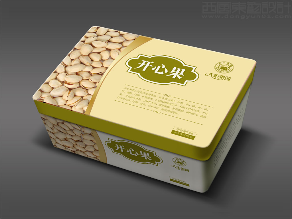 北京鵬力達食品有限公司大豐果園開心果包裝設(shè)計