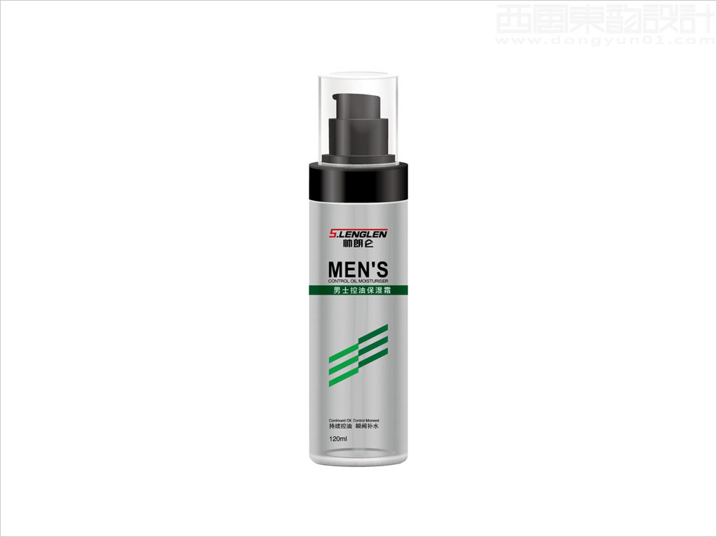 北京勝嬌翔日化用品有限公司帥朗侖男士控油保濕霜化妝品包裝設(shè)計