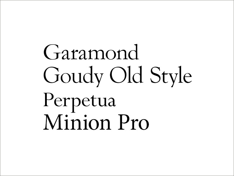 舊式字體設(shè)計特點 舊式字體設(shè)計特點