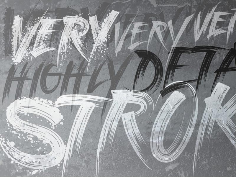 涂鴉字體設(shè)計特點 涂鴉字體設(shè)計特點