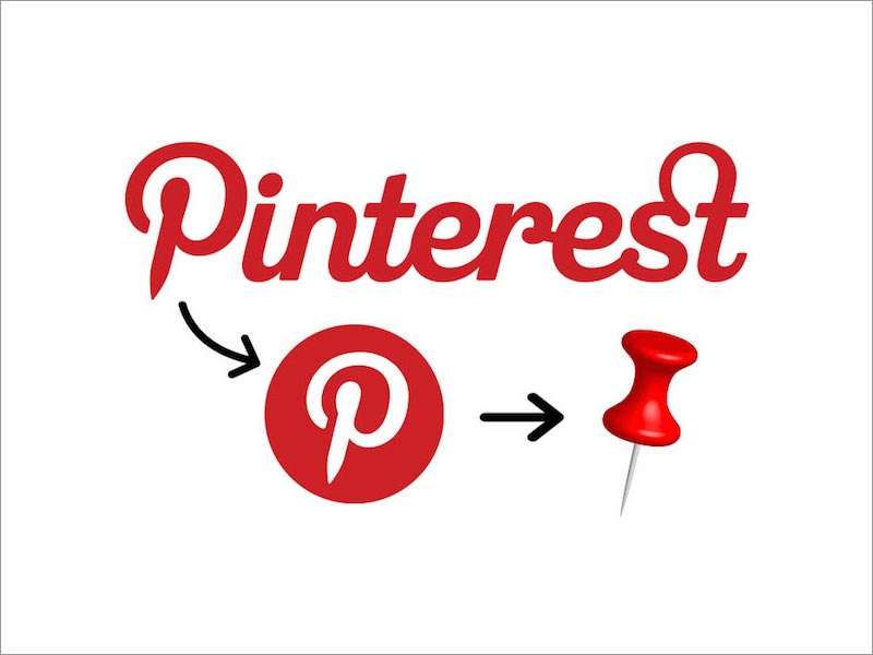 Pinterest 圖片采集網站logo設計 Pinterest 圖片采集網站logo設計