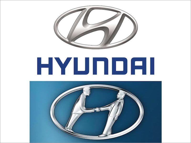 現代汽車logo設計 現代汽車logo設計