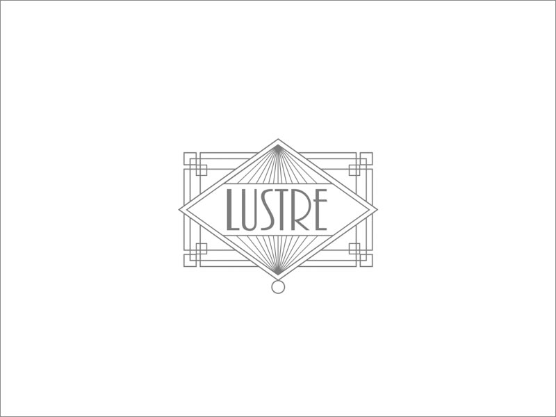 Lustre復(fù)古懷舊風格幾何形logo設(shè)計