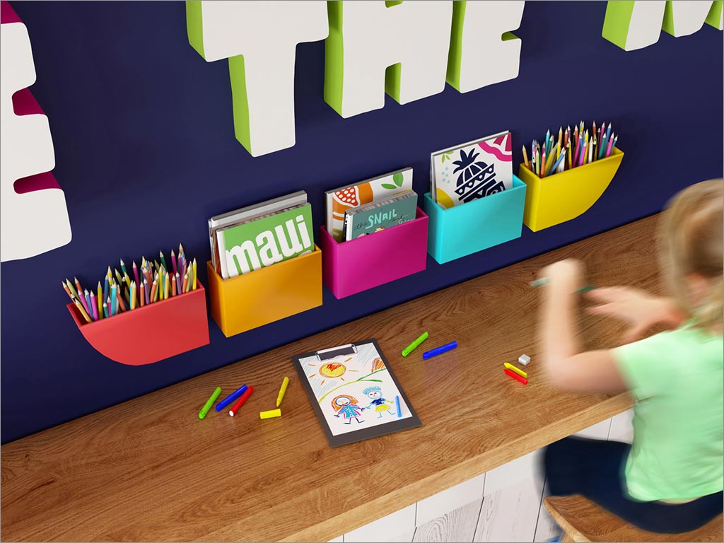 美國毛伊島雪糕冷飲店logo店面設(shè)計(jì)之店內(nèi)環(huán)境設(shè)計(jì)