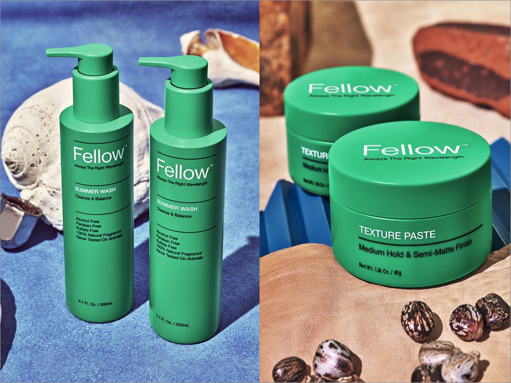 Fellow Barber理發(fā)店用美容護理產(chǎn)品包裝設計