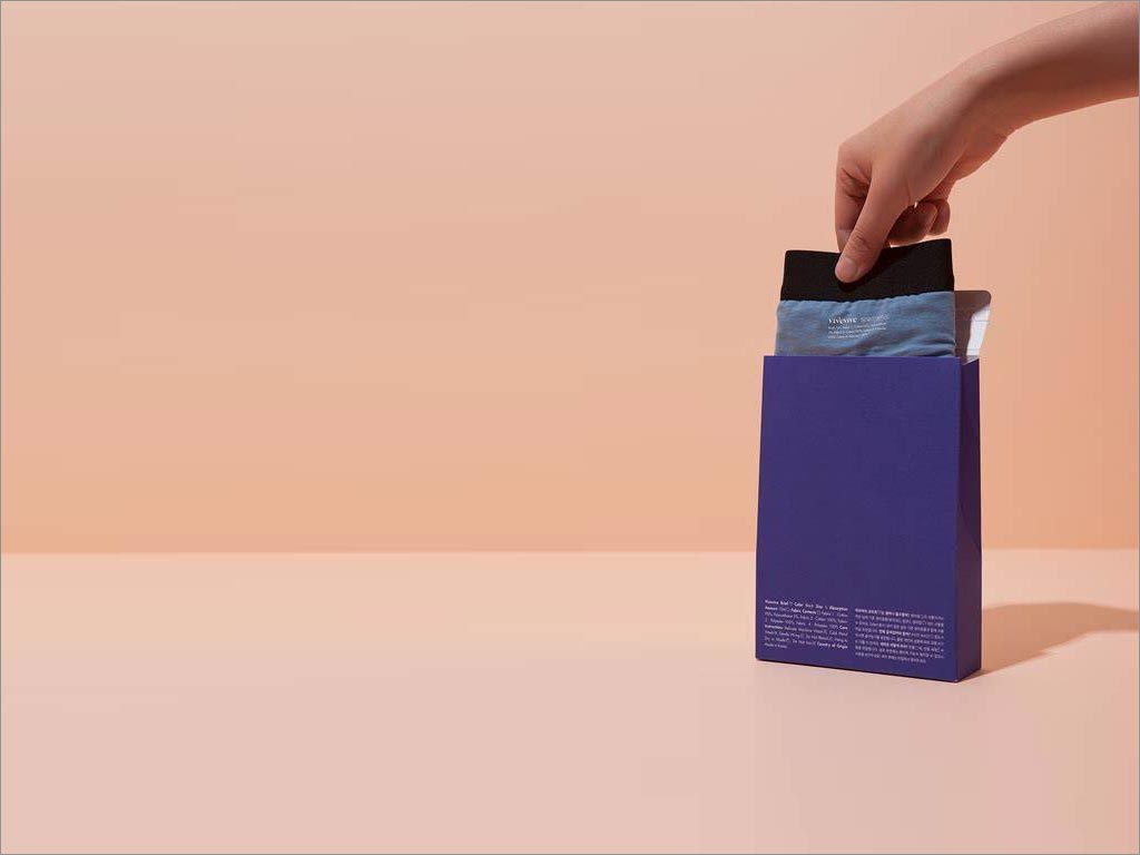 韓國(guó)Vivevive內(nèi)衣包裝盒設(shè)計(jì)之開盒照片