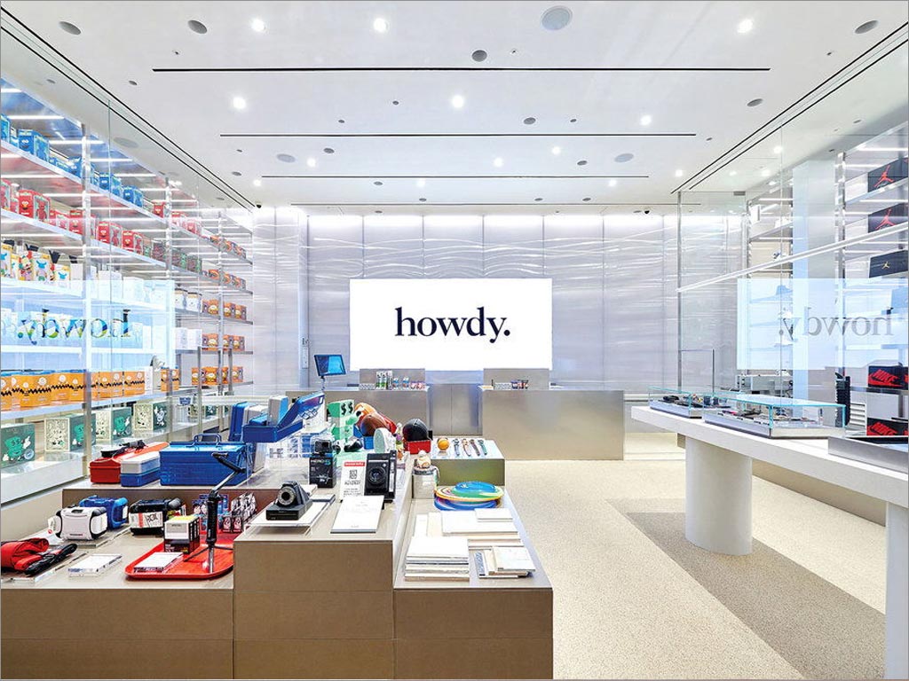 韓國Howdy男士生活館店內(nèi)環(huán)境設計