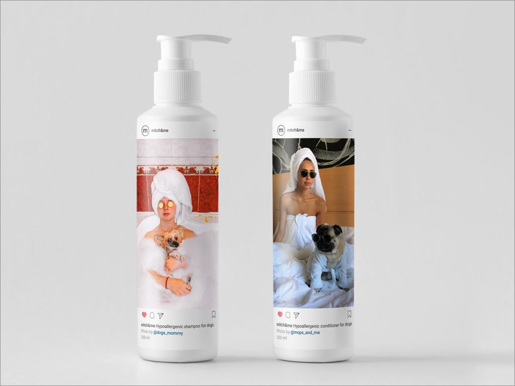 Mitch＆Me寵物洗護(hù)用品包裝設(shè)計