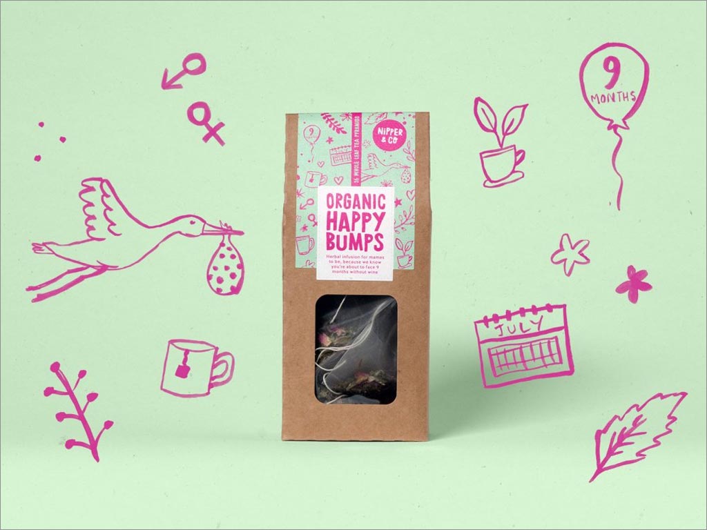 尼珀有機(jī)歡樂沖泡茶包裝設(shè)計