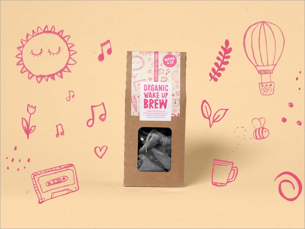 尼珀有機(jī)蘇醒茶包裝設(shè)計