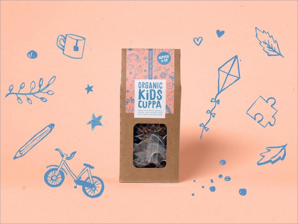 尼珀有機(jī)兒童茶包裝設(shè)計