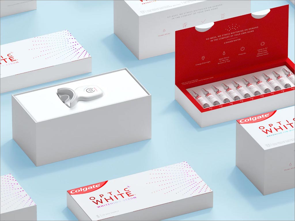 高露潔口腔和牙齒護理套裝禮盒包裝設(shè)計