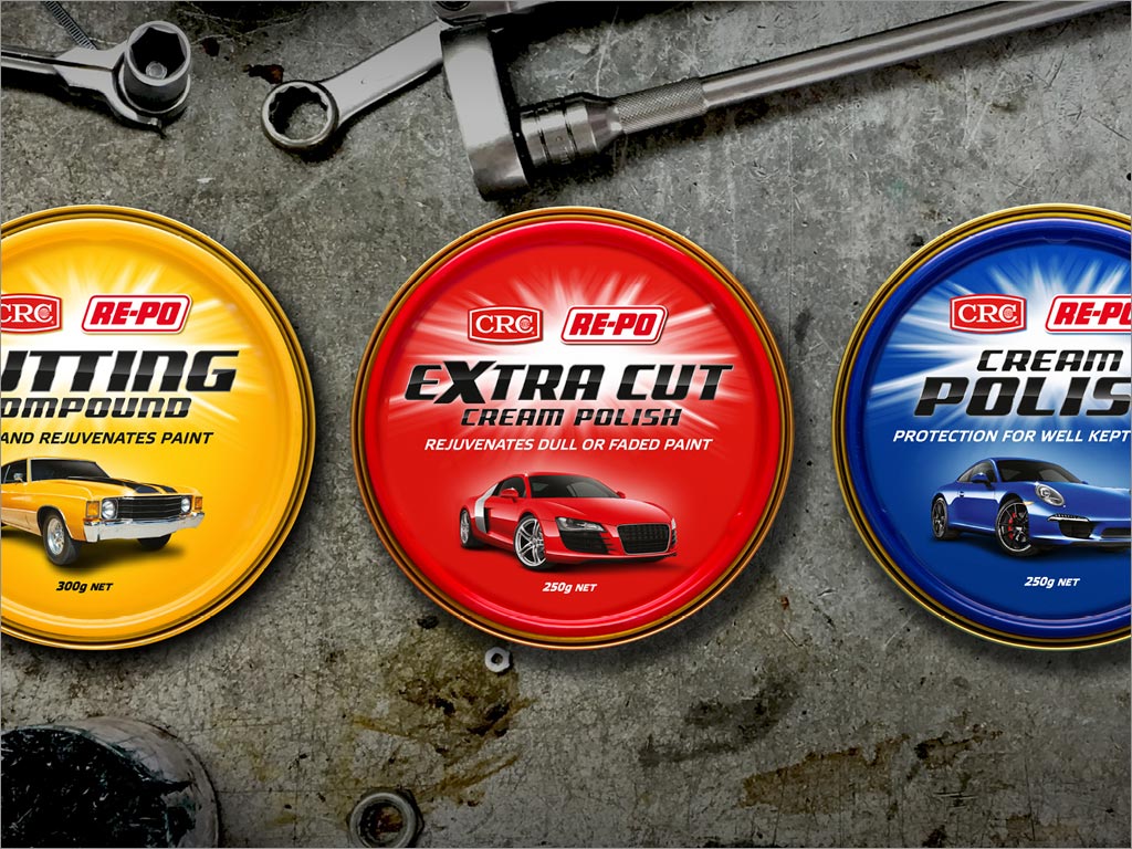 新西蘭CRC汽車護(hù)理產(chǎn)品包裝設(shè)計