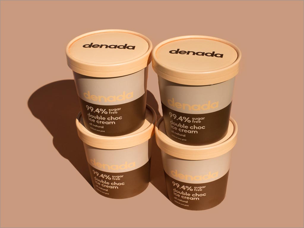 德納達(dá)Denada無(wú)糖冰淇淋包裝設(shè)計(jì)