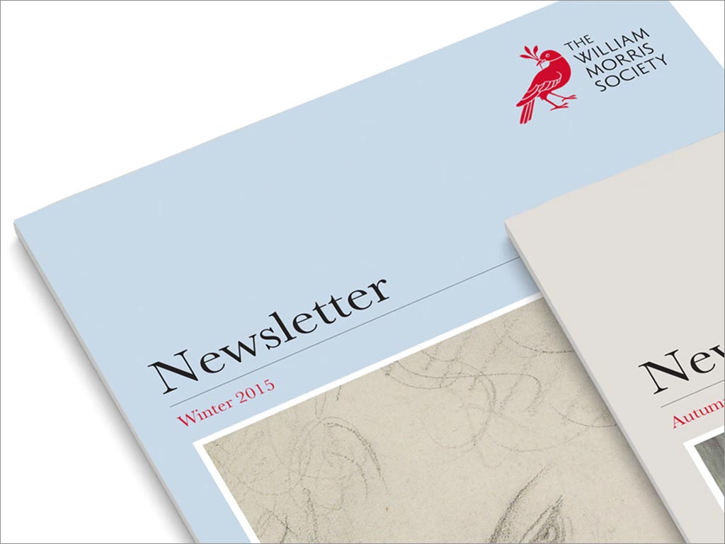 威廉·莫里斯協(xié)會(huì)社會(huì)組織品牌形象會(huì)刊封面設(shè)計(jì)局部特寫(xiě)設(shè)計(jì)