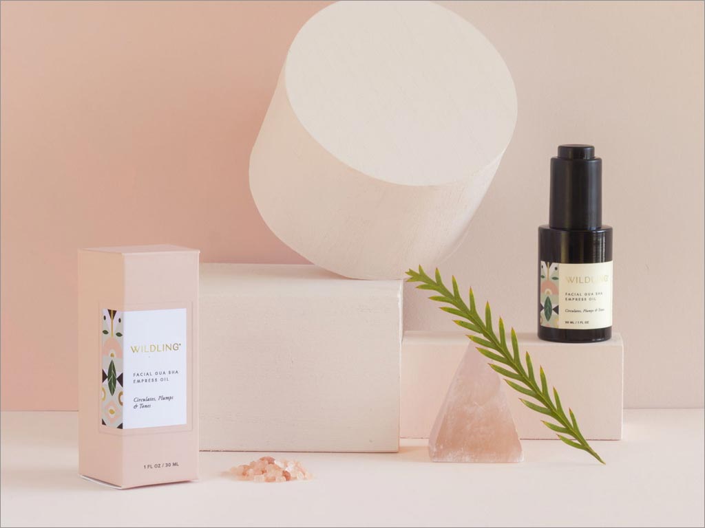 法國Wilding精油護膚產(chǎn)品包裝盒瓶簽設(shè)計