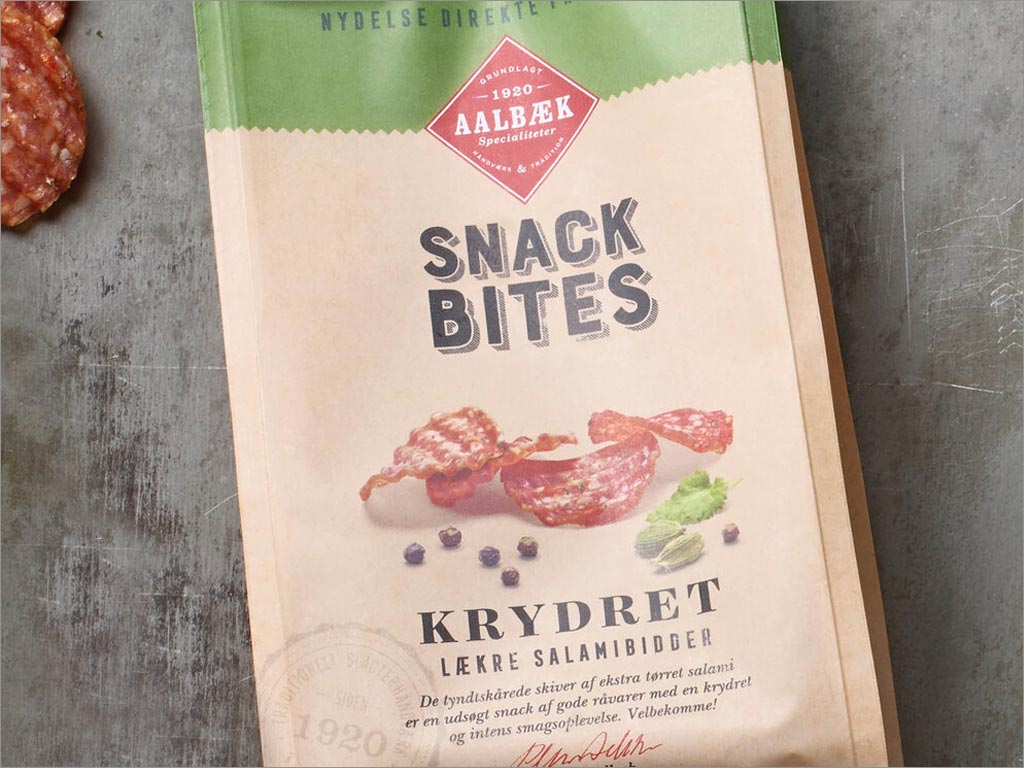 英國奧爾貝克特產(chǎn)零食小吃包裝設計之局部特寫