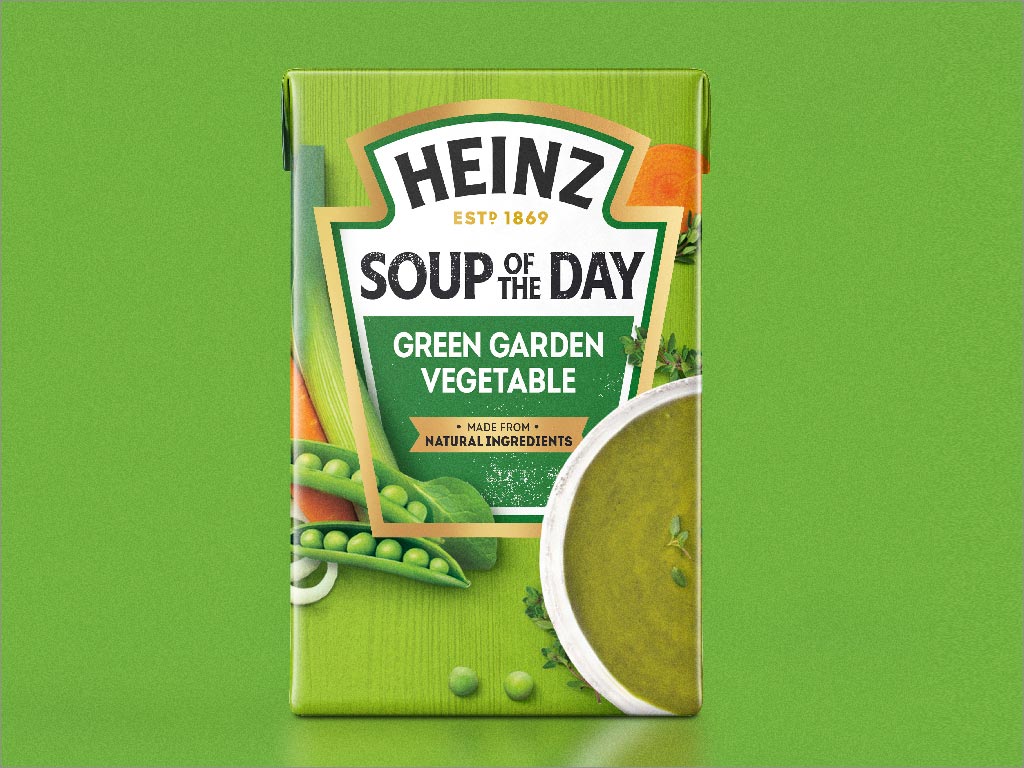 亨氏品牌策略與logo包裝重新設(shè)計之豌豆湯包裝設(shè)計
