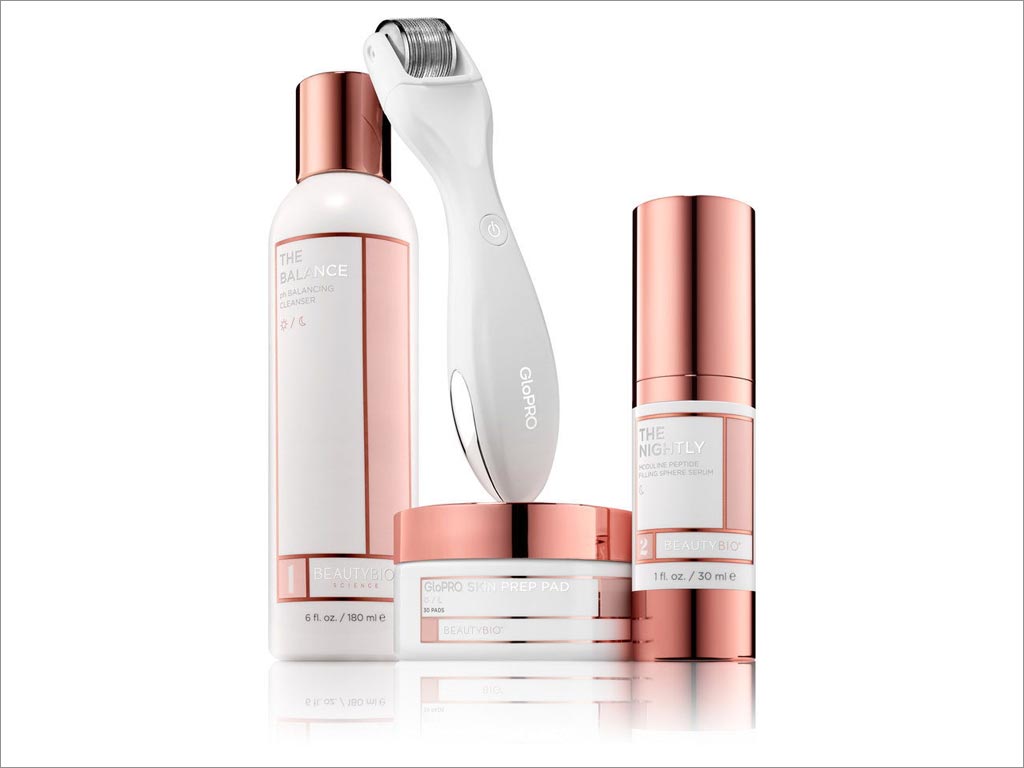 美國BeautyBio護膚品包裝設(shè)計