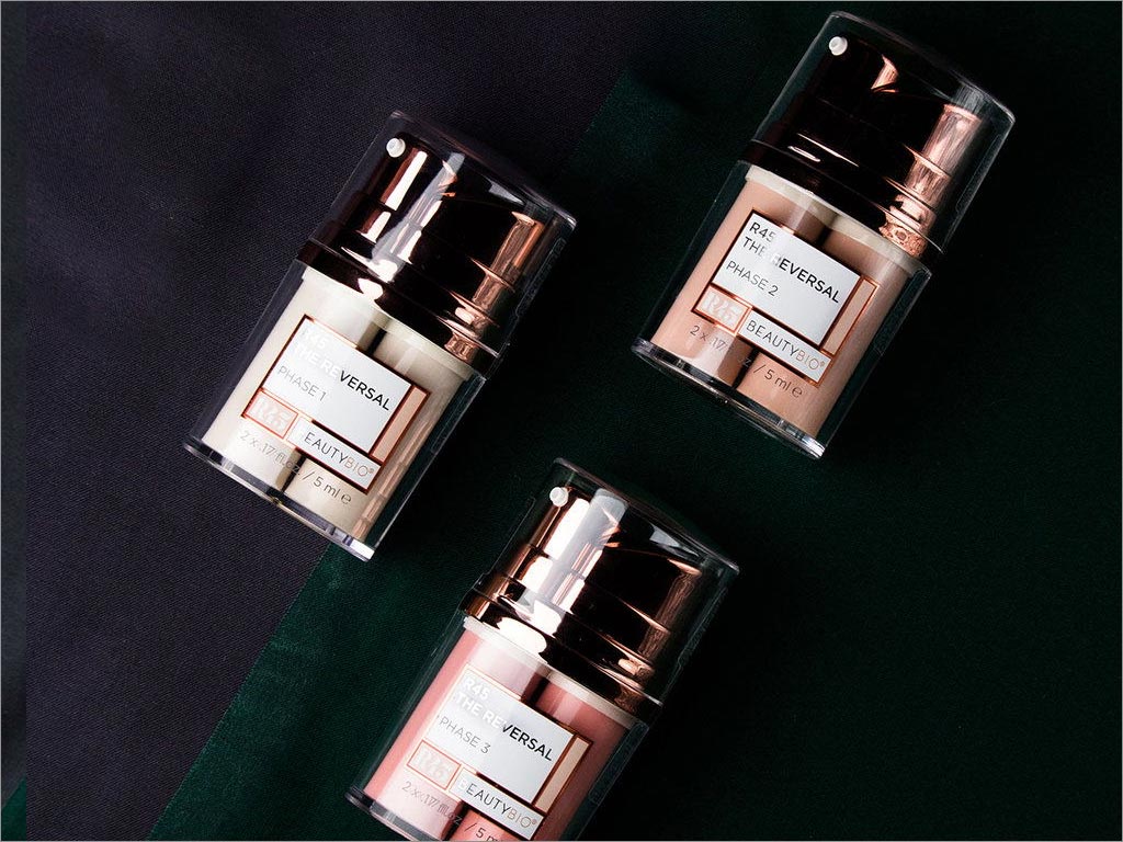 美國BeautyBio護膚品包裝設(shè)計