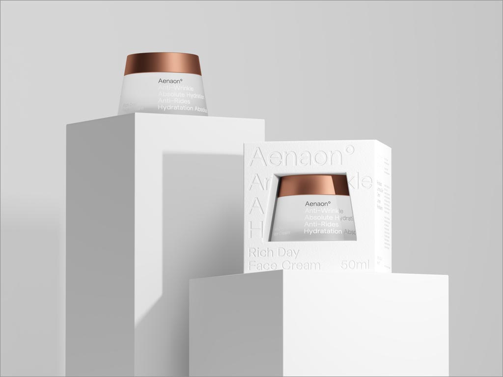 從未來穿越來的AENON化妝品包裝設(shè)計(jì)