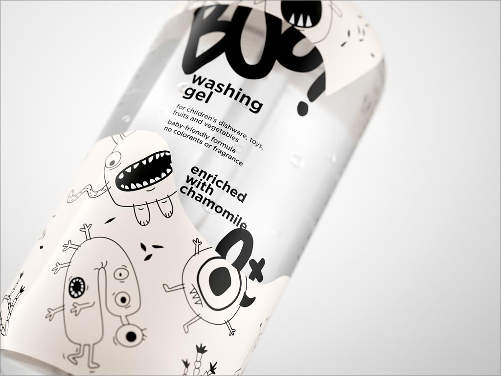 Boo嬰幼兒清潔用品包裝設(shè)計之局部細(xì)節(jié)展示