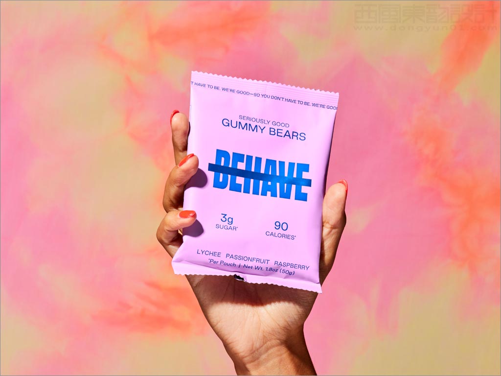 Behave成年人的小熊軟糖內(nèi)袋包裝設(shè)計