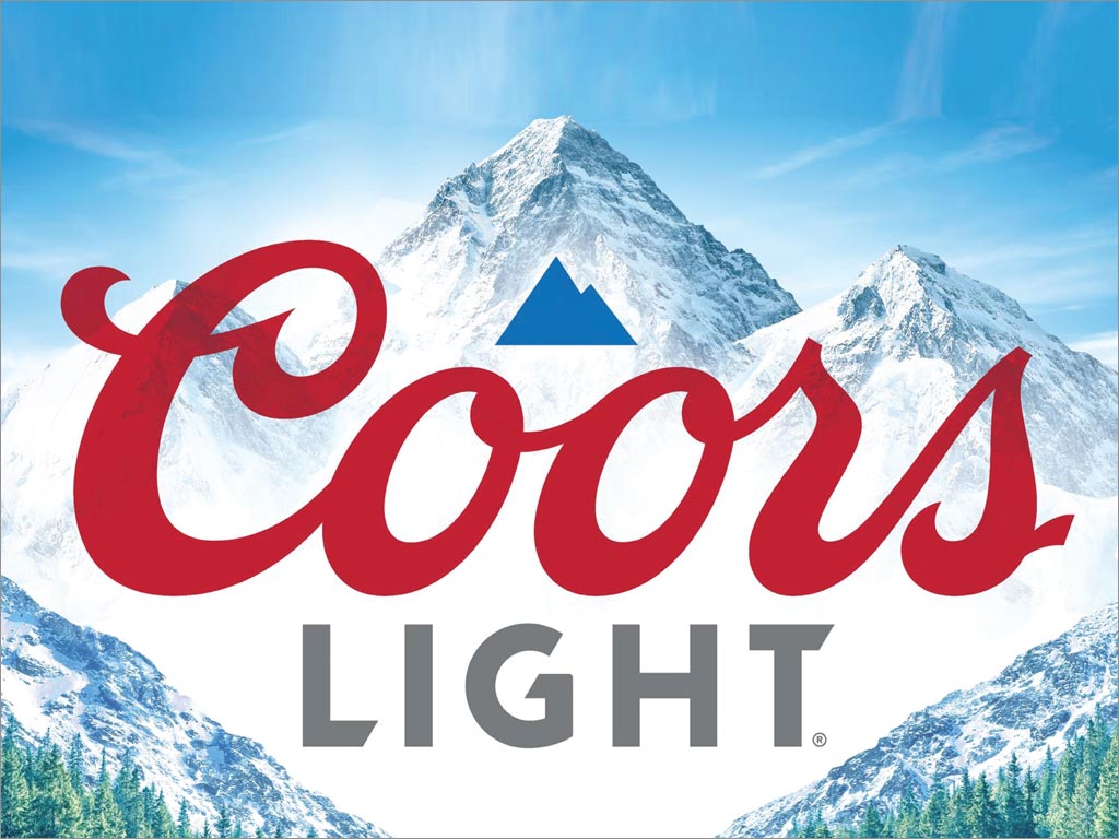 美國Coors Light啤酒logo設(shè)計