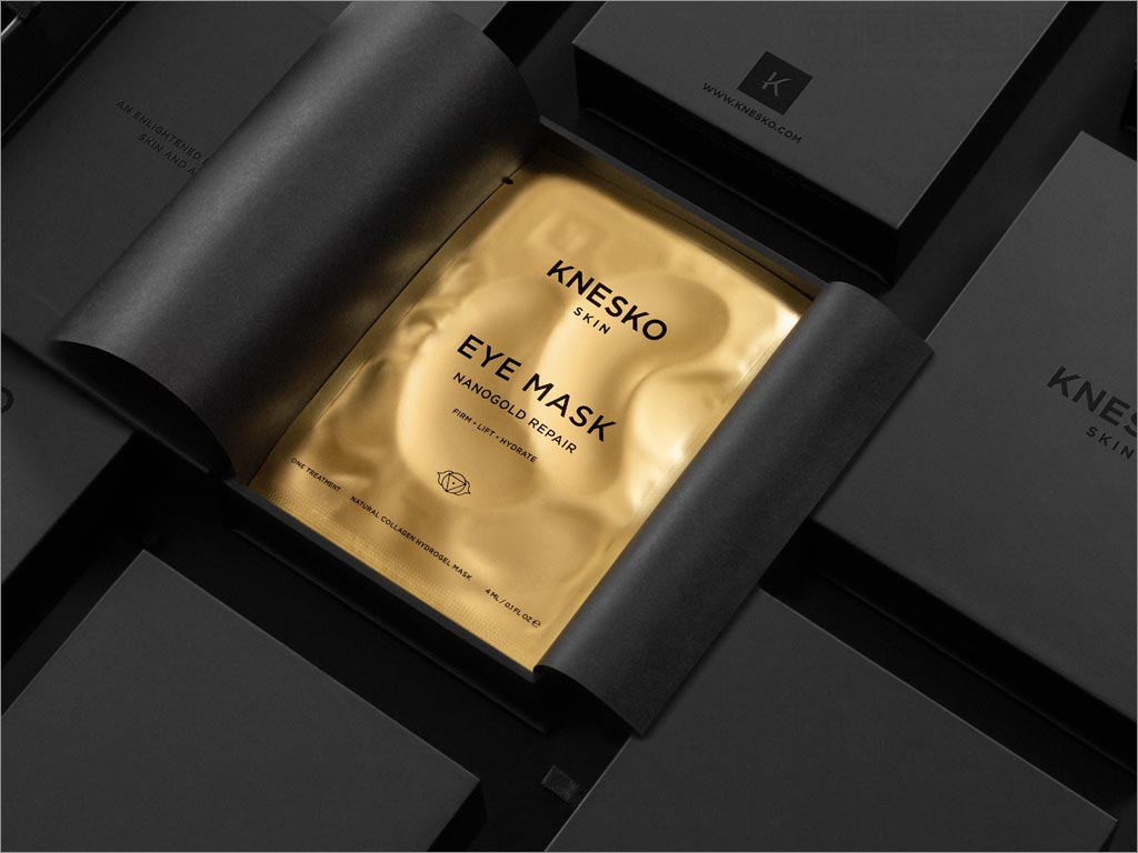 美國KNESKO SKIN眼貼禮盒內(nèi)袋包裝設(shè)計(jì)