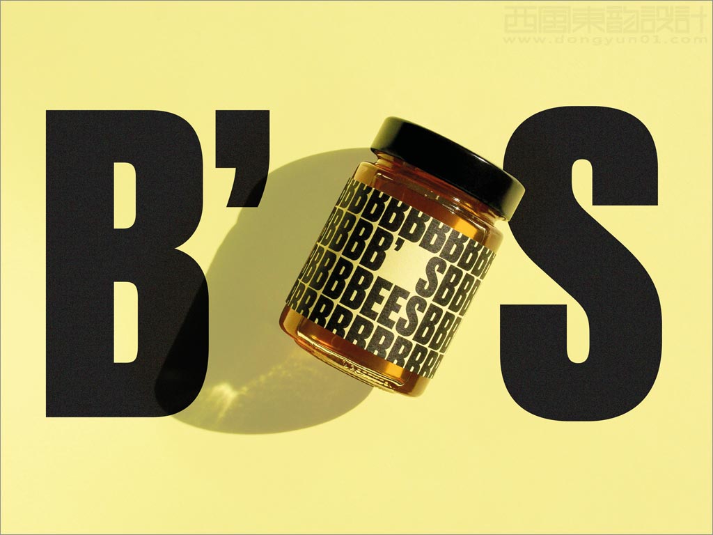 有趣的英國B's Bees蜂蜜包裝設(shè)計之局部細(xì)節(jié)展示