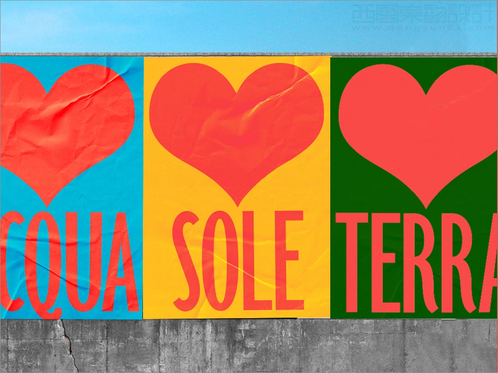 意大利Famiglia Crispino調(diào)味醬料海報設(shè)計(jì)