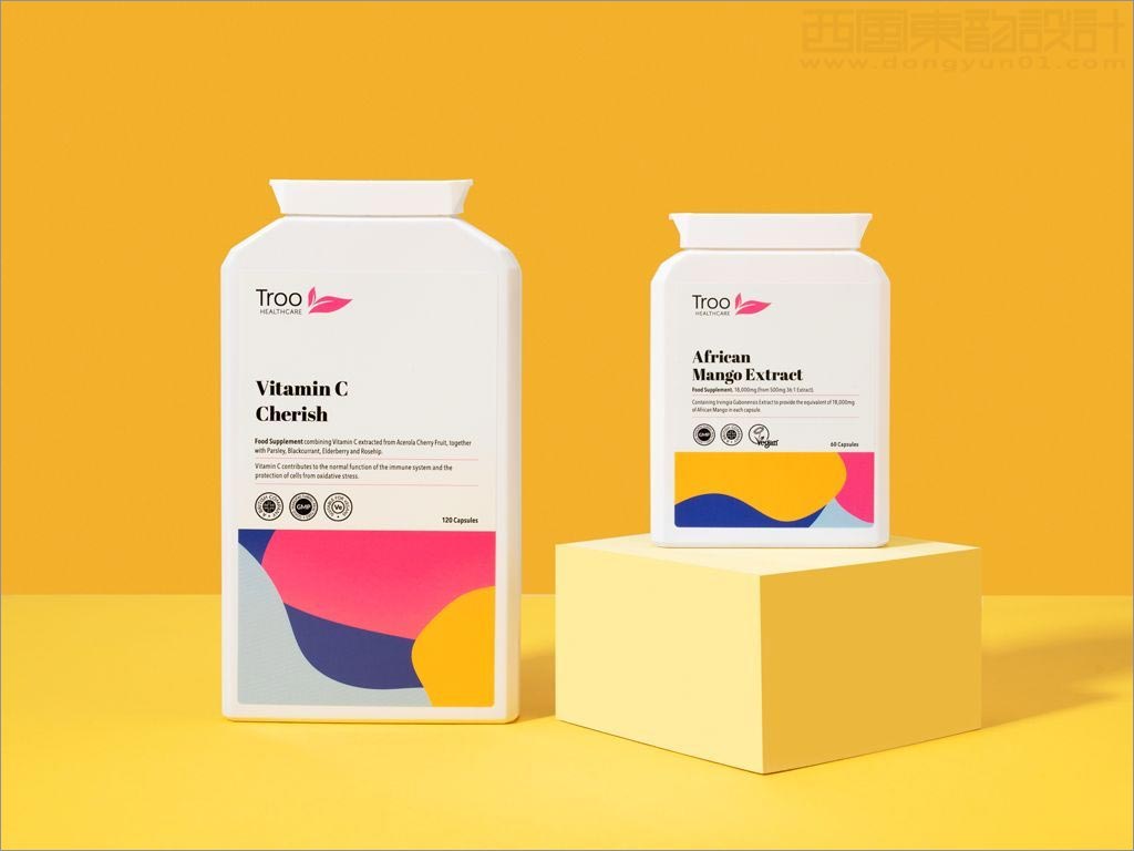英國Troo Healthcare保健補(bǔ)品包裝設(shè)計