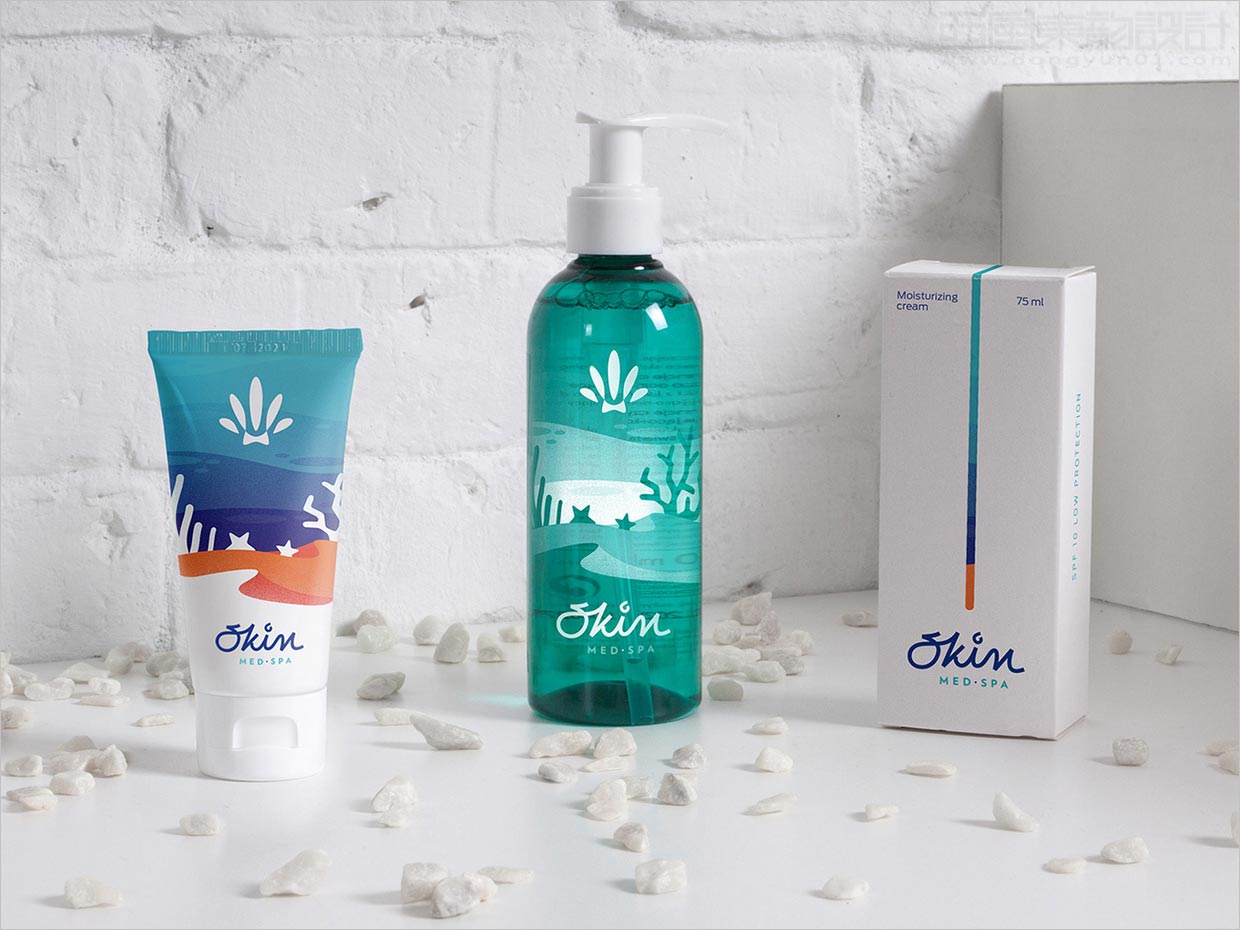 美國Skin Med Spa肌膚修復(fù)藥妝產(chǎn)品包裝設(shè)計(jì)