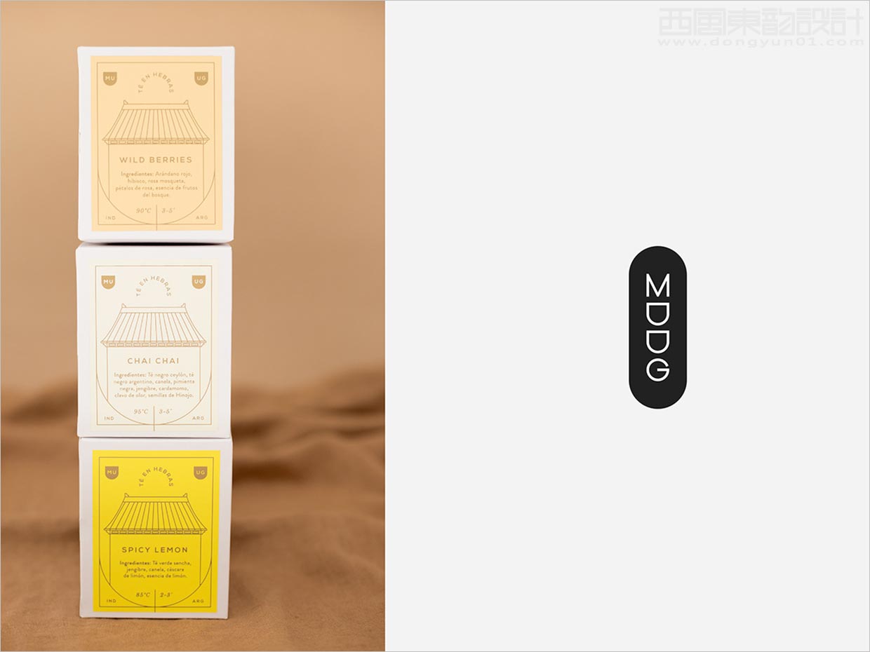 阿根廷MUUG茶葉網(wǎng)站頁面設計