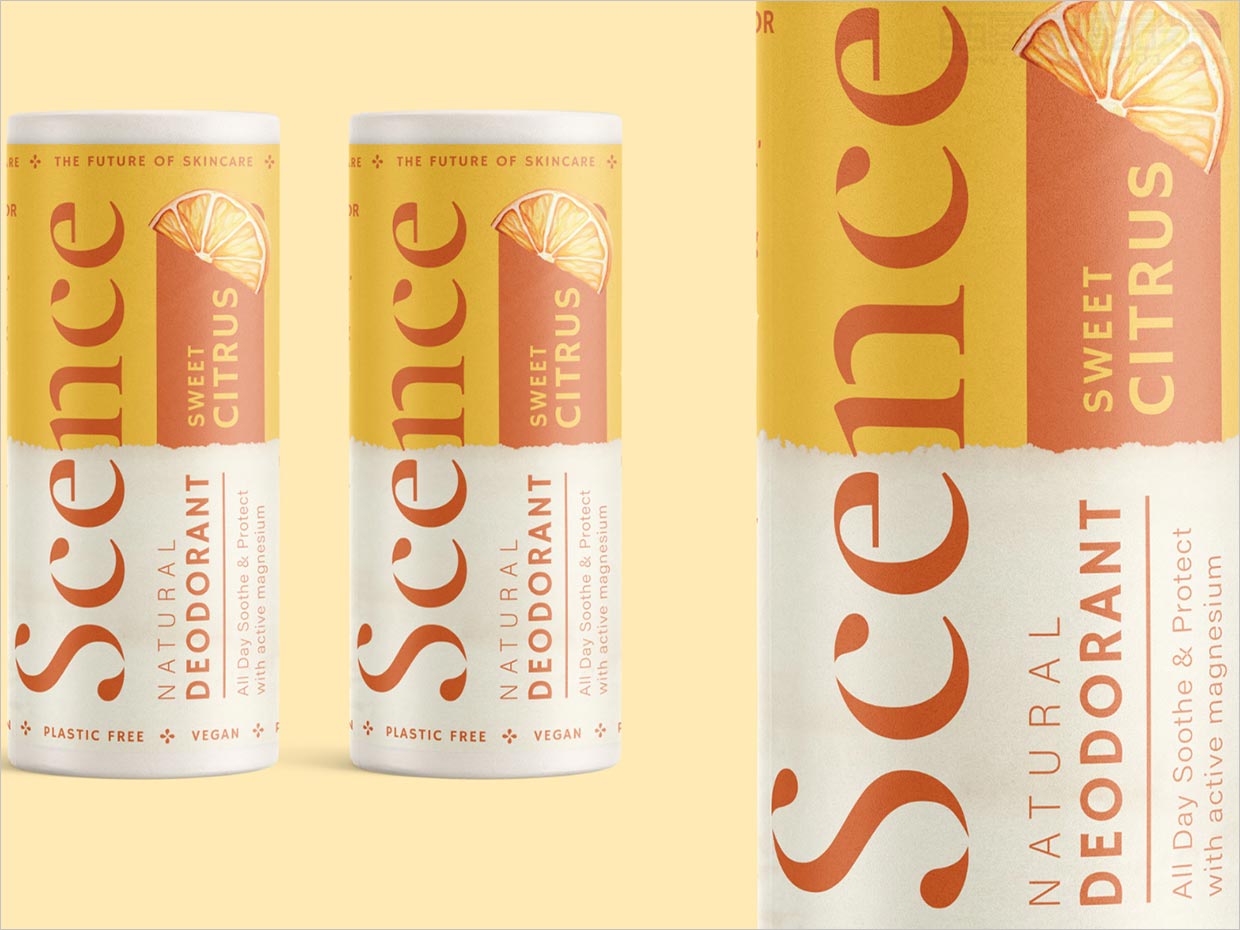 英國Scence護(hù)膚品包裝設(shè)計(jì)