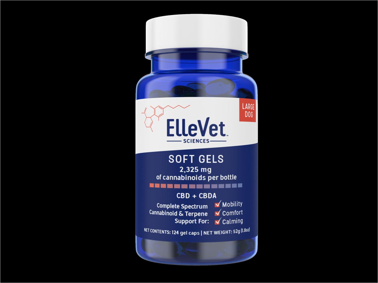 美國ElleVet Sciences寵物貓狗藥品包裝設(shè)計(jì)