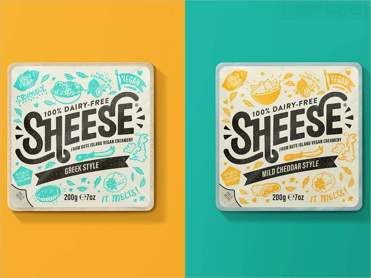Sheese！純素奶酪包裝設(shè)計(jì)不一定要那么好！