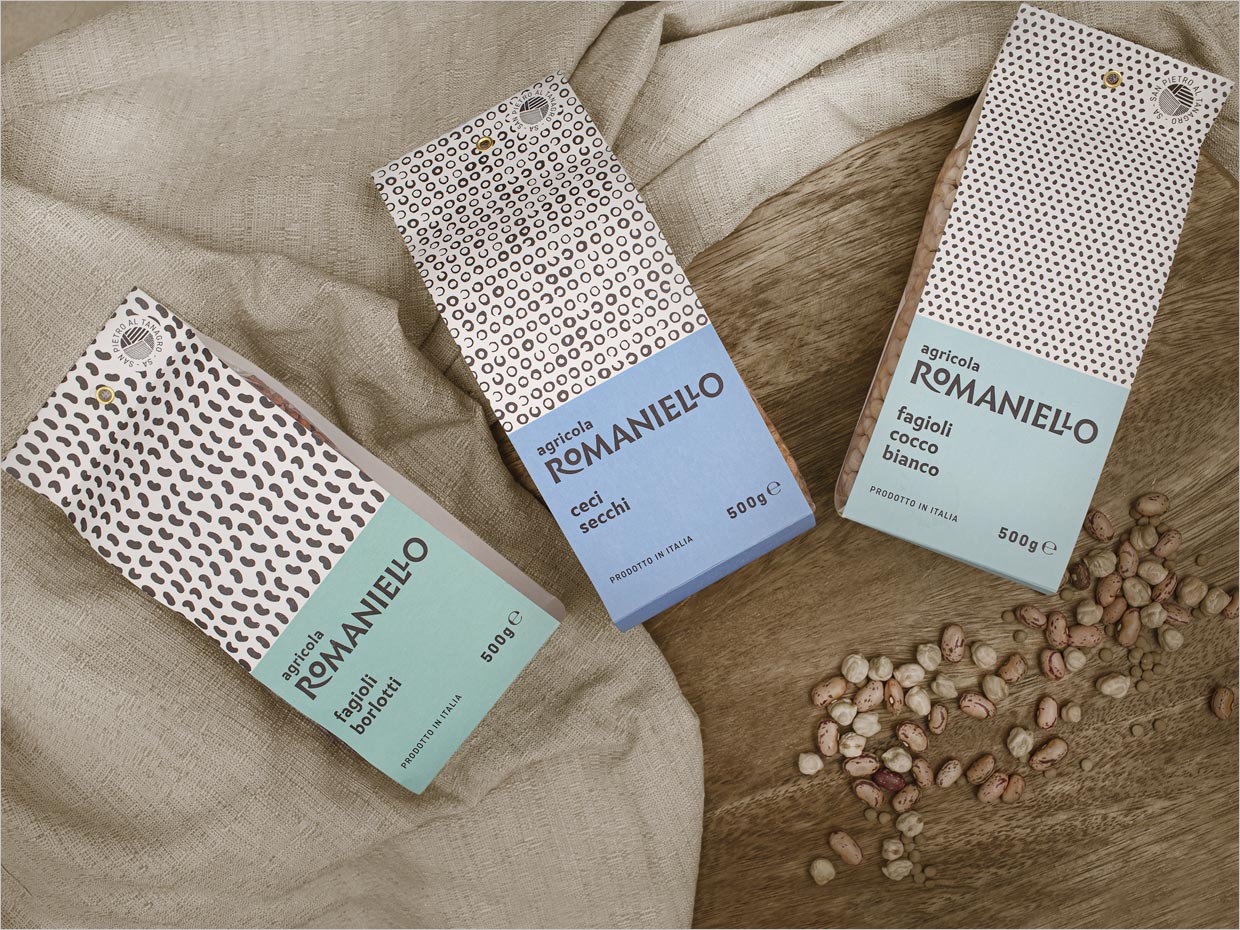 意大利谷物豆類五谷雜糧農(nóng)產(chǎn)品包裝設計