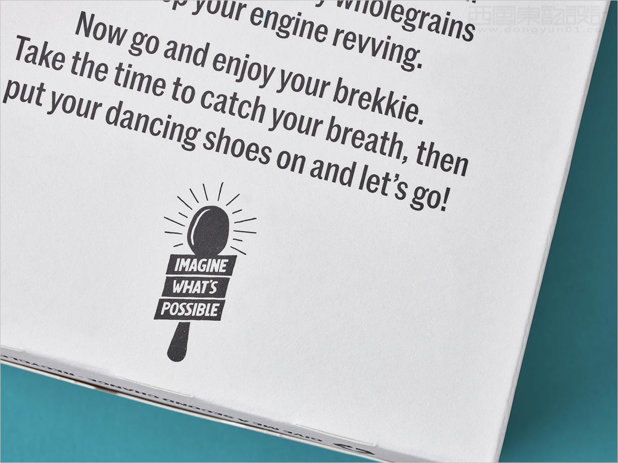 新西蘭Hubbards麥片早餐食品包裝設(shè)計背面細(xì)節(jié)展示