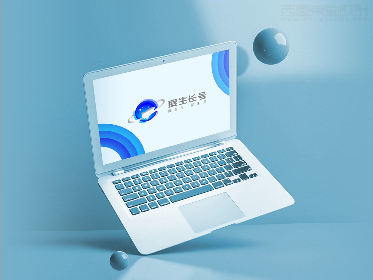 百度大學度生長號品牌logo設計應用之電腦屏保 百度大學度生長號品牌logo設計應用之電腦屏保